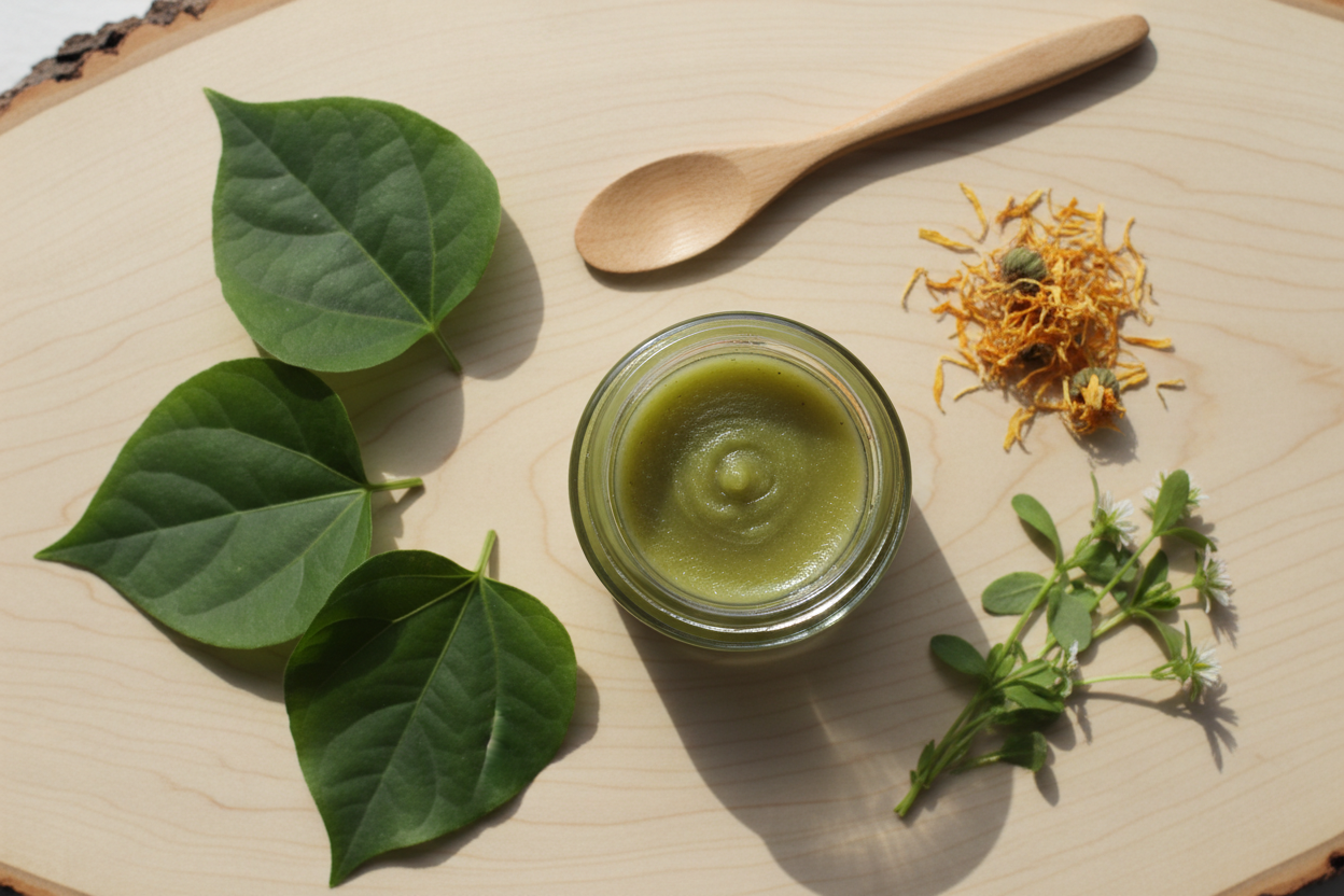 How to Make a Kawakawa Balm at Home (With Chickweed and Calendula Infusions)