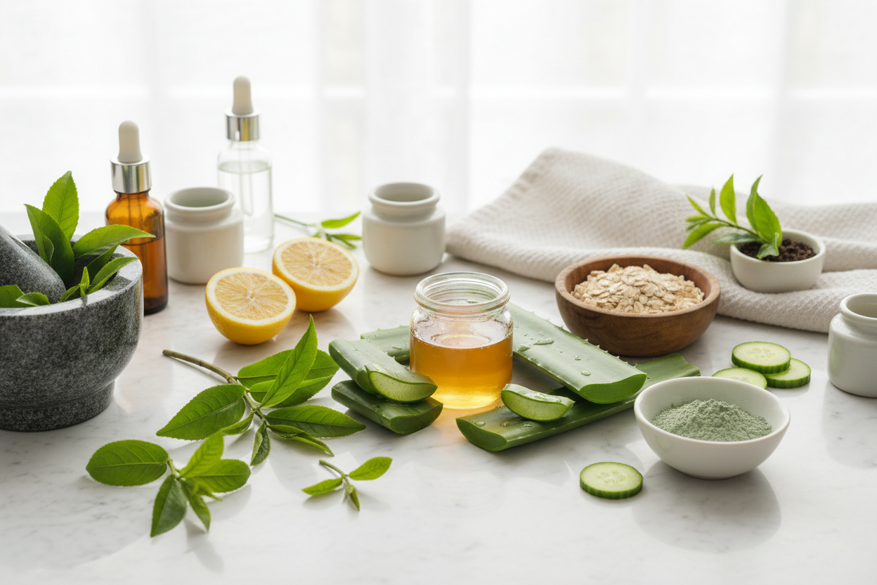 Natural Acne Remedies & DIY Masks for Clear Skin