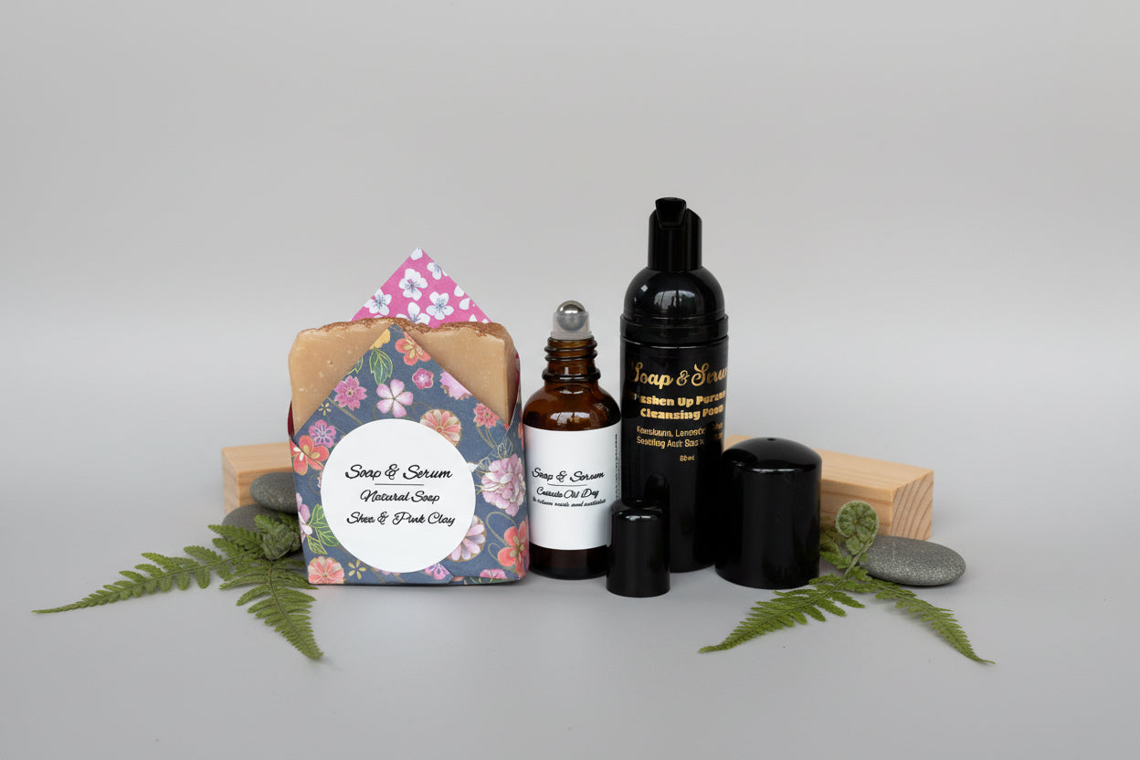 Self care nail and body set