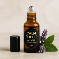 Calm Aromatherapy Roller – Lavender + Kawakawa for Stress Relief