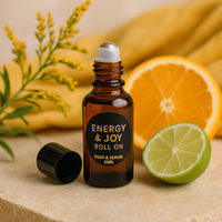 Energy & Joy Aromatherapy Roller – Uplifting Citrus Mood Boost
