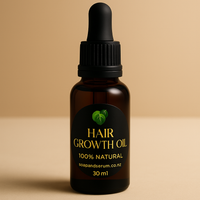 Hair Growth Oil – Nourishing Botanical Scalp Treatment for Thicker, Healthier Hair
