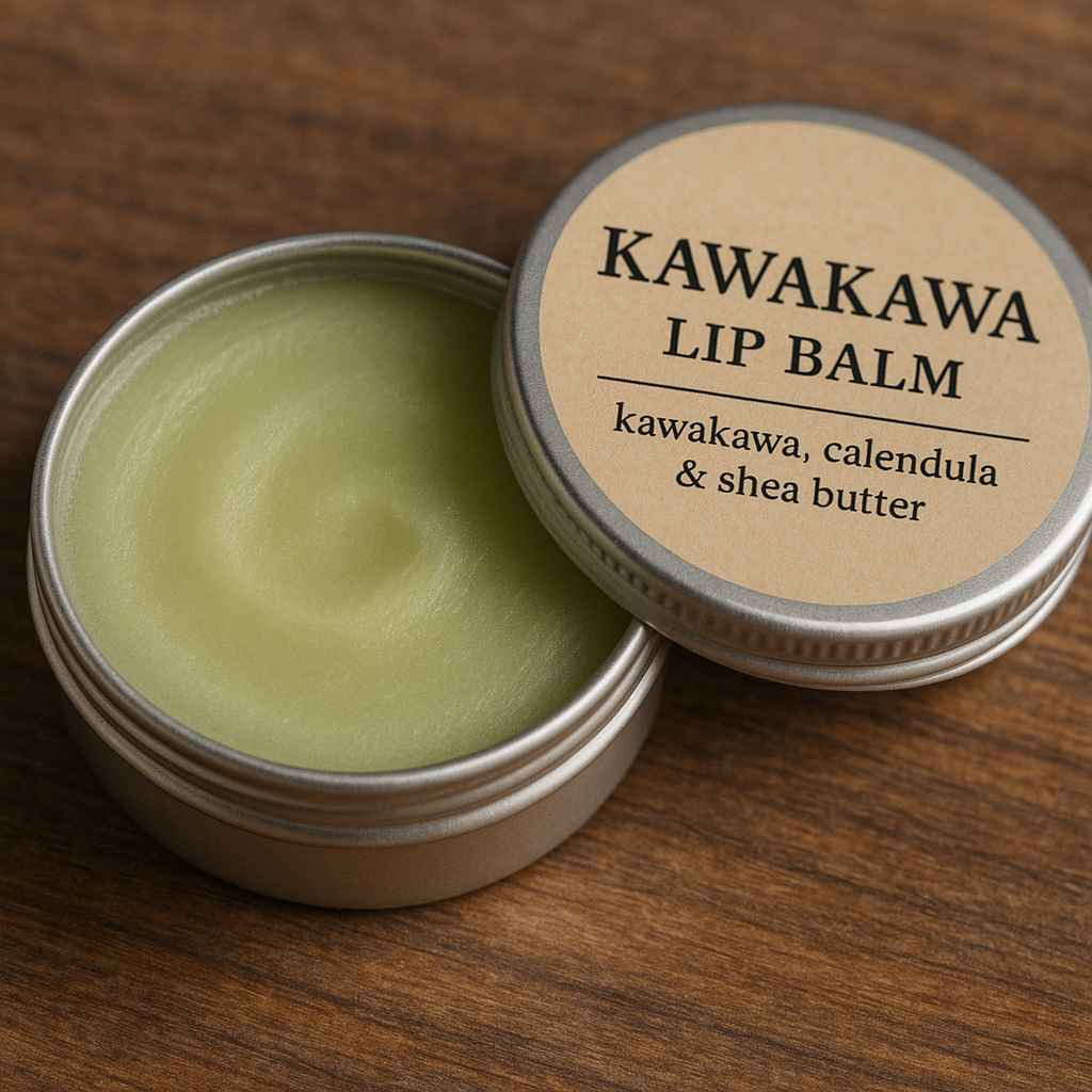 Kawakawa Lip Balm – Full Strength Hydration for Dry, Cracked Lips
