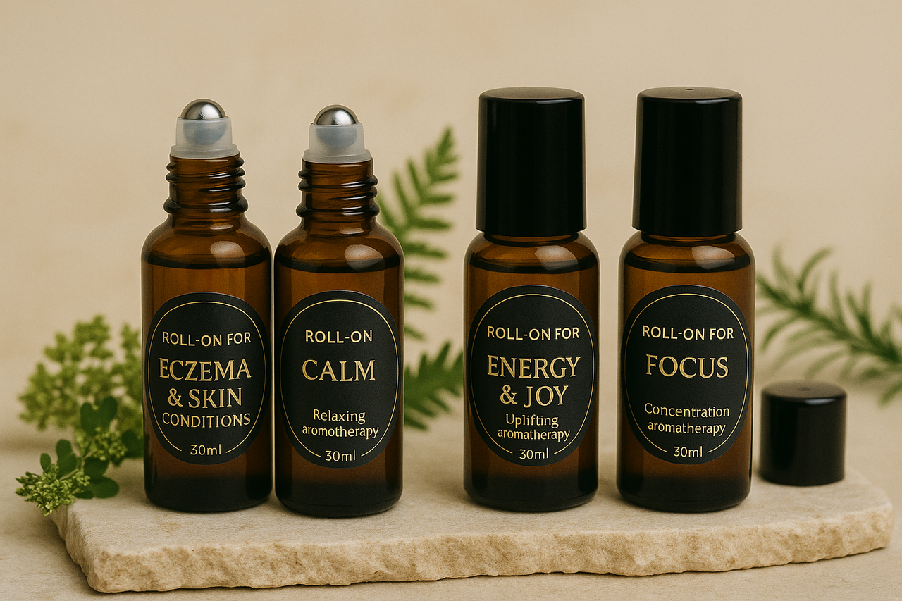 Itchy Skin Relief Roller – Kawakawa + Chickweed & Calendula Infused Oils