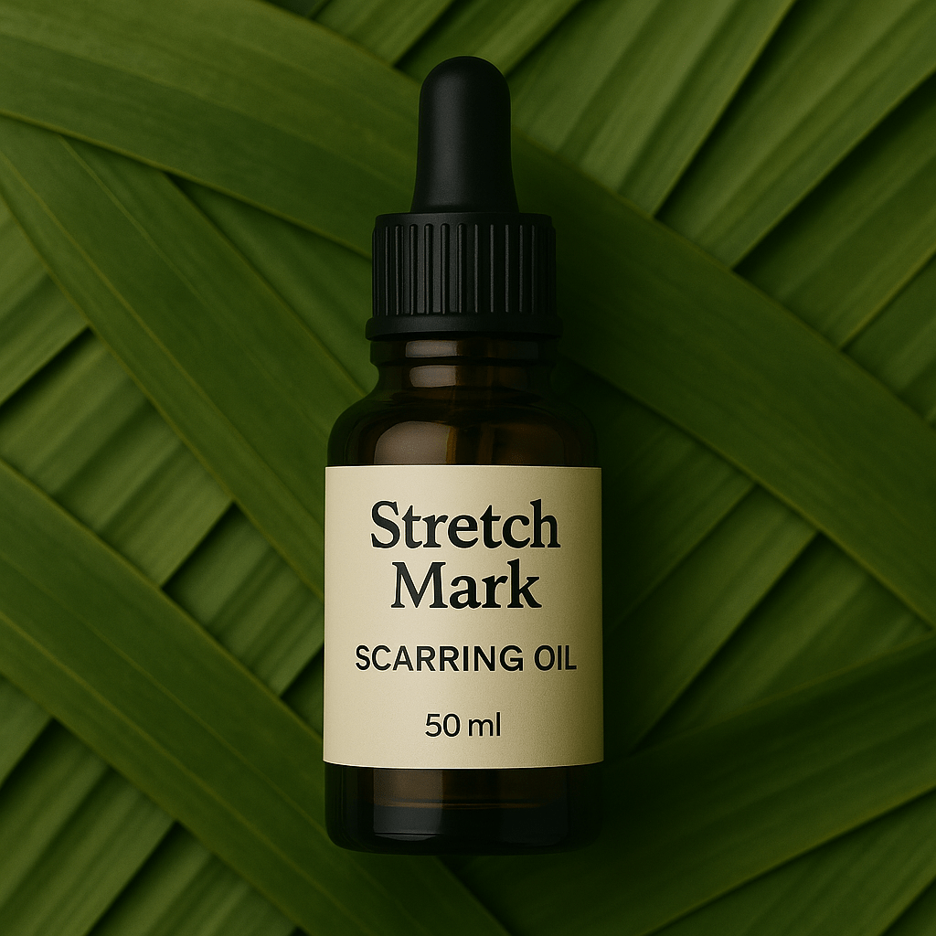 Stretch Mark Oil for Scarring – Botanical Repair Formula