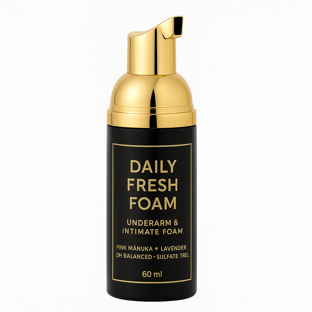 Daily Fresh Foam — Underarm & Intimate Cleanser (60ml, Travel Size)