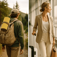 Travel Trio – Soap, Shampoo & Conditioner Bars (Solid, Spill-Free, 60g Each)